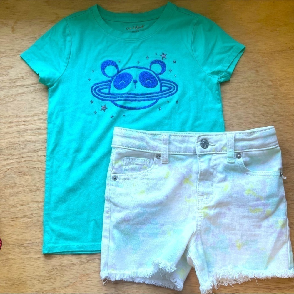 Cat & Jack  T-shirt & Short S (6/6X)